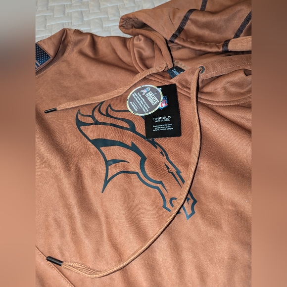 Nike Denver Broncos Salute to Service Hoodie 2023 Men's Sideline Pullover sz. M - Picture 4 of 7